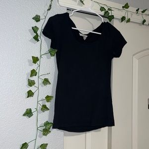 H&M Women’s Basic Black Tee